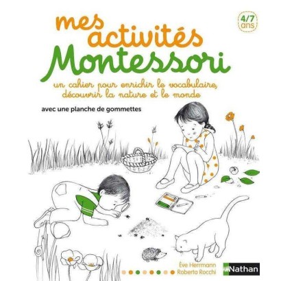 Mes activités Montessori 4/7 ans - Nathan