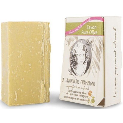 Savon BIO pure Olive - sans huile essentielle - Maison Sidonie Champagne