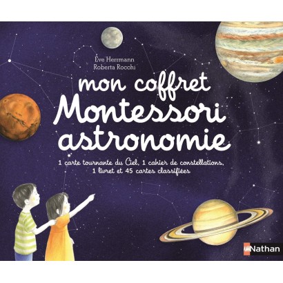 Mon coffret Montessori astronomie - Nathan