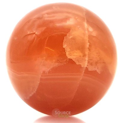 Sphère Calcite Miel - 6cm